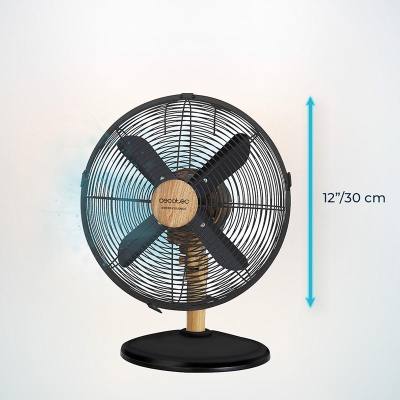 Επιτραπέζιος Ανεμιστήρας 40 W με μεταλλικά Πτερύγια