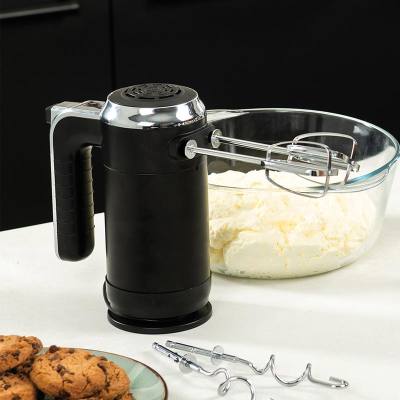 Μίξερ Χειρός 350 W Μαύρο Με Βάση Τοποθέτησης Retro Series