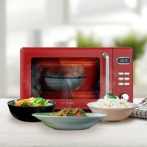 Φούρνος Μικροκυμάτων με Grill 20 Lt Κόκκινος