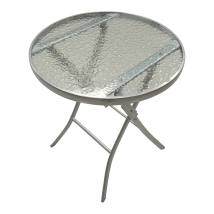 Σετ Τραπέζι με Γυάλινη επιφάνεια και Δύο Καρέκλες Rattan