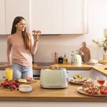 Φρυγανιέρα 2 Θεσεων 850 W Πράσινη