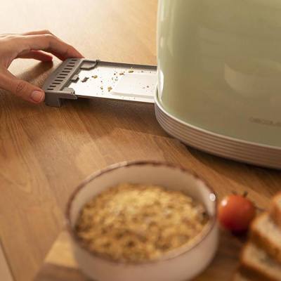 Φρυγανιέρα 2 Θεσεων 850 W Πράσινη