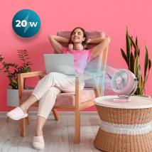 Επιτραπέζιος Ρετρό Ανεμιστήρας 20W