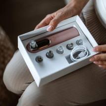 Συσκευή για Βαθύ Καθαρισμό / Δερμοαπόξεση Προσώπου με Αναρρόφηση (vacuum) και 6 Κεφαλές