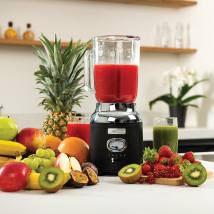 Μπλέντερ Με Γυάλινη Κανάτα 1. 5 Lt 600 W Μαύρο Retro Series