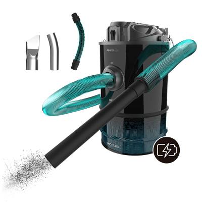 Επαναφορτιζόμενη Σκούπα Στάχτης 120 W με Κάδο 15 Lt