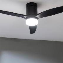 Ανεμιστήρας Οροφής Wi-Fi IP44 με Τηλ/ριο 40W