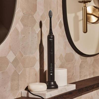 Επαναφορτιζόμενη Ηλεκτρική Οδοντόβουρτσα με Χρονοδιακόπτη και Μικροδονήσεις