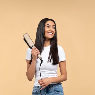 Ψηφιακή Πρέσα Μαλλιών με XL Κεραμικές Πλάκες 230˚C