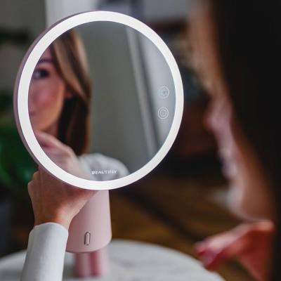 Καθρέφτης Μακιγιάζ Επιτραπέζιος 34x23 με Φως και Ενσωματωμένο Ηχείο Bluetooth