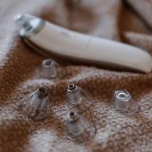 Συσκευή για Βαθύ Καθαρισμό / Δερμοαπόξεση Προσώπου με Αναρρόφηση (vacuum) και 6 Κεφαλές