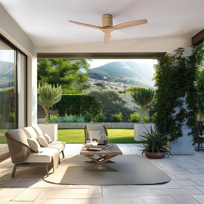 Ανεμιστήρας Οροφής Wi-Fi IP44 με Τηλ/ριο 40W