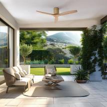 Ανεμιστήρας Οροφής Wi-Fi IP44 με Τηλ/ριο 40W