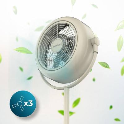 Ρετρό Ανεμιστήρας Ορθοστάτης 25W | 25cm