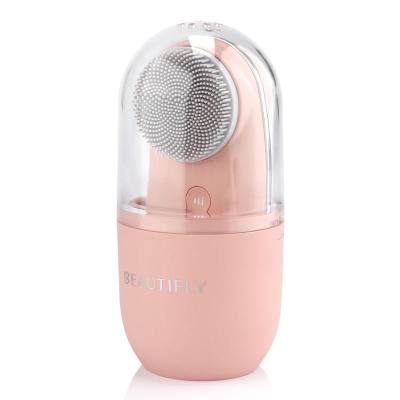 Συσκευή Καθαρισμού Προσώπου Δύο Όψεων με Δονήσεις, Ιονισμό (ION+ &ION-)και Θερμοθεραπεία