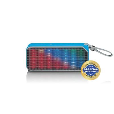 Φορητό Ηχείο 7 W Με Bluetooth & Διάρκεια Μπαταρίας Έως 8 Ώρες Μπλε