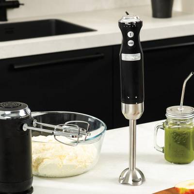 Ραβδομπλέντερ Με Ανοξείδωτη Ράβδο 600 W Μαύρο Retro Series