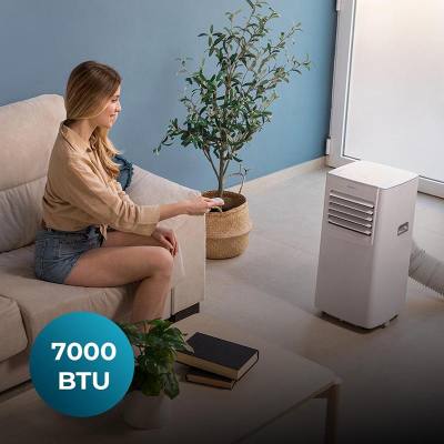 4 σε 1 Φορητό Κλιματιστικό 7000 BTU & Αφυγραντήρας