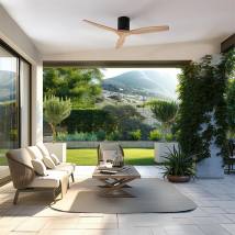 Ανεμιστήρας Οροφής Wi-Fi IP44 με Τηλ/ριο 40W