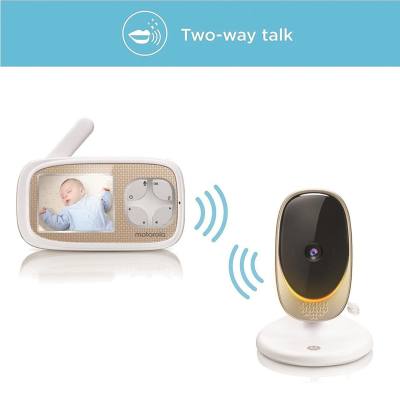 Ενδοεπικοινωνία Μωρού Wi-Fi Με Κάμερα & Οθόνη 2. 8" Με Αμφίδρομη Επικοινωνία Και Νανουρίσματα