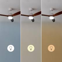 Ανεμιστήρας Οροφής 2 Σε 1 με Τηλεχειριστήριο 40W