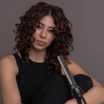 Επαγγελματικό Ψαλίδι Μαλλιών 32 mm για μπούκλες με Πλάκες Τιτανίου