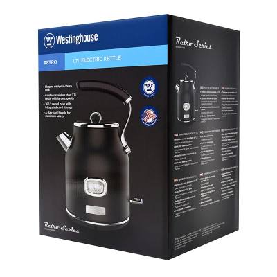 Βραστήρας 1. 7 Lt 2200 W Μαύρος Retro Series