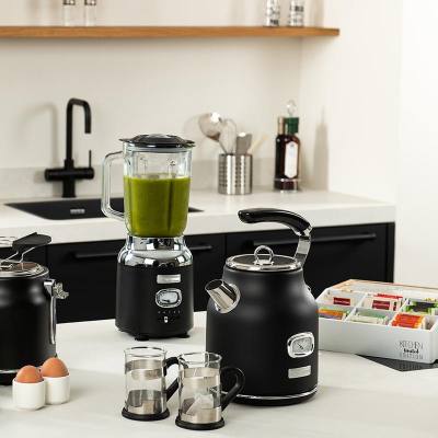 Βραστήρας 1. 7 Lt 2200 W Μαύρος Retro Series