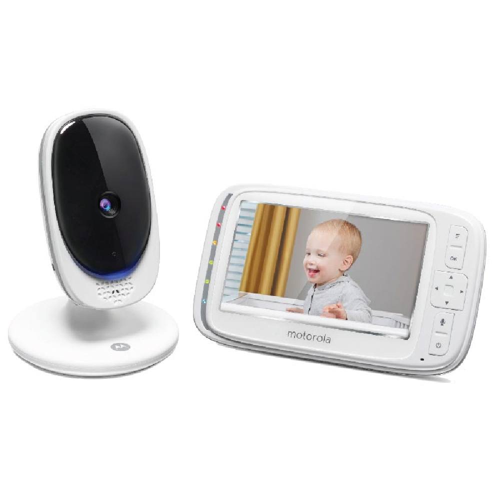 Ενδοεπικοινωνία Μωρού Με Κάμερα & Οθόνη 5" Με Αμφίδρομη Επικοινωνία Και Νανουρίσματα