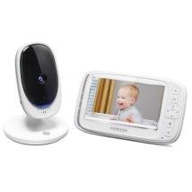 Ενδοεπικοινωνία Μωρού Με Κάμερα & Οθόνη 5" Με Αμφίδρομη Επικοινωνία Και Νανουρίσματα