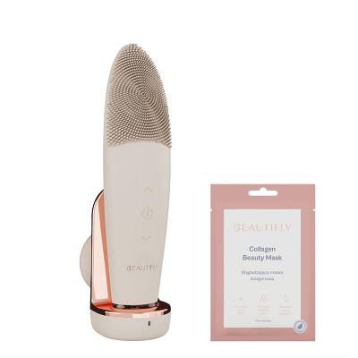 Συσκευή Καθαρισμού Προσώπου Δύο Όψεων με Δονήσεις και θερμοθεραπεία