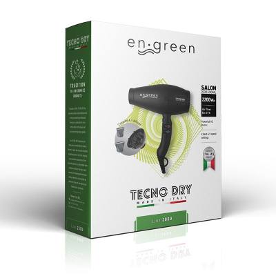 Επαγγελματικό Πιστολάκι Μαλλιών Με 2 Στόμια & Φυσούνα 2200 W