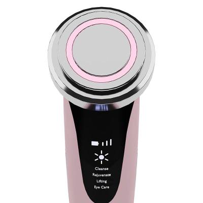 Συσκευή Αντιγήρανσης/Καθαρισμού Προσώπου με Δονήσεις, Θερμοθεραπεία, ΙΟΝ+ & ΙΟΝ- και Φωτοθεραπεία