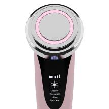 Συσκευή Αντιγήρανσης/Καθαρισμού Προσώπου με Δονήσεις, Θερμοθεραπεία, ΙΟΝ+ & ΙΟΝ- και Φωτοθεραπεία