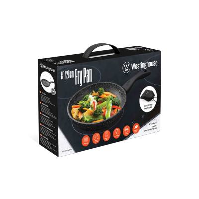 Τηγάνι 20 cm από Αλουμίνιο με Αντικολλητική Επίστρωση Μάρμαρου 