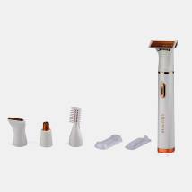 Επαναφορτιζόμενη Ξυριστική Μηχανή με 4 Διαφορετικές Επιχρυσωμένες Κεφαλές 24 Καρατίων