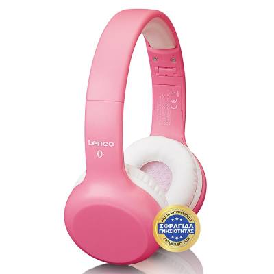 Ασύρματα / Ενσύρματα Over Ear Παιδικά Ακουστικά Με Bluetooth & 200 Ώρες Λειτουργίας Ροζ