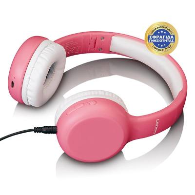 Ασύρματα / Ενσύρματα Over Ear Παιδικά Ακουστικά Με Bluetooth & 200 Ώρες Λειτουργίας Ροζ