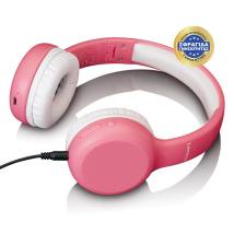 Ασύρματα / Ενσύρματα Over Ear Παιδικά Ακουστικά Με Bluetooth & 200 Ώρες Λειτουργίας Ροζ