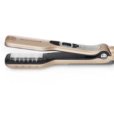 Ψηφιακή Πρέσα Μαλλιών με Ατμό & Πλάκες Τιτανίου 230˚C