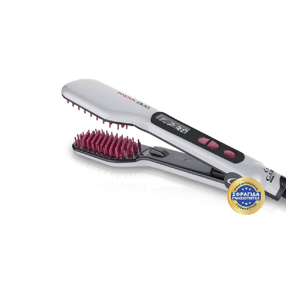 Ηλεκτρική Ψηφιακή Βούρτσα Κεραμική Για Ίσιωμα 63 W