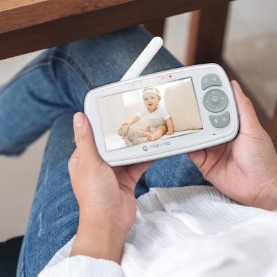 Ενδοεπικοινωνία Μωρού Με Κάμερα & Οθόνη 4. 3" Με Αμφίδρομη Επικοινωνία Και Νανουρίσματα