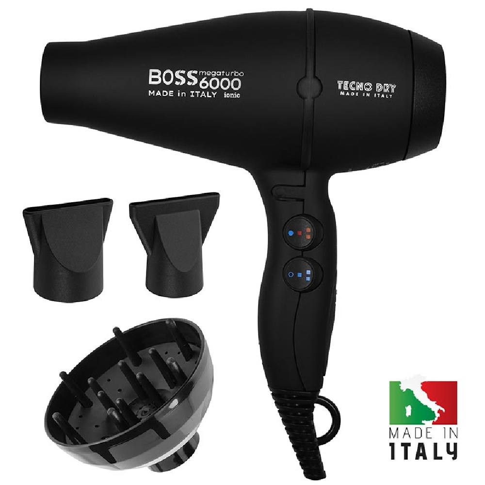 Επαγγελματικό Πιστολάκι Μαλλιών Με 2 Στόμια & Φυσούνα 2500 W