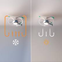 Ανεμιστήρας Οροφής 2 Σε 1 Διπλής Κατεύθυνσης 36W