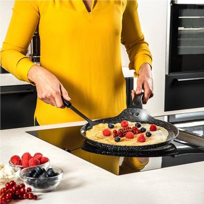 Κρεπιέρα Από Αλουμίνιο Με Αντικολλητική Επίστρωση Μάρμαρου 28 cm