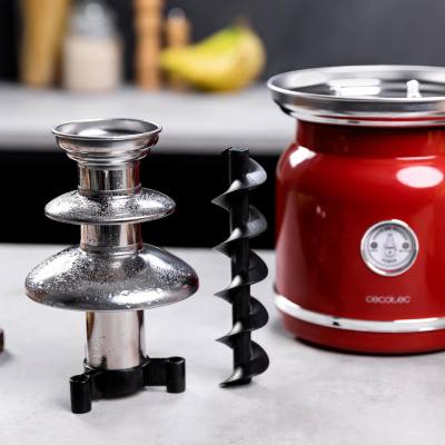 Συντριβάνι Σοκολάτας με 3 Επίπεδα 500 G Κόκκινο