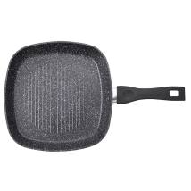 Γριλιέρα 28 cm από Αλουμίνιο με Αντικολλητική Επίστρωση Μάρμαρου 