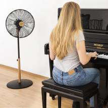 Ανεμιστήρας Ορθοστάτης 50W με μεταλλικά πτερύγια