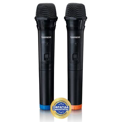 Party Σύστημα Karaoke Με Bluetooth, Aποσπώμενη Μπάρα Led & 2 Ασύρματα Μικρόφωνα Μαύρο
