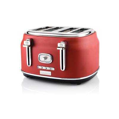 Φρυγανιέρα 4 Θέσεων 1750 W Κόκκινη Retro Series